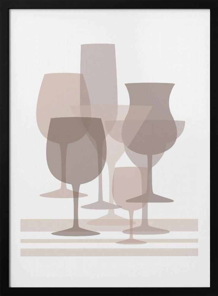 Layered Glass Harmony | Poster