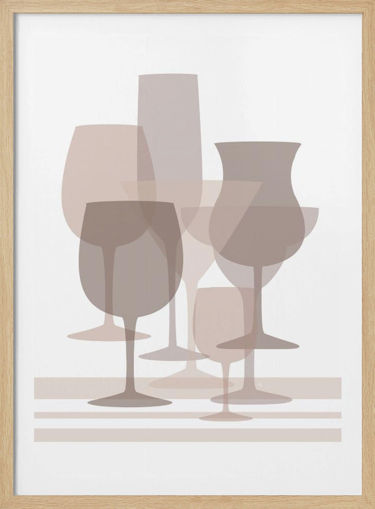 Layered Glass Harmony | Poster