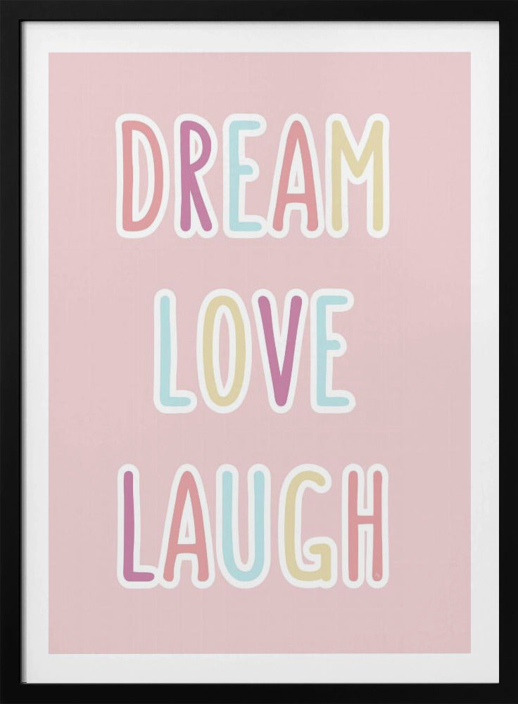 Dream Love Laugh | Poster