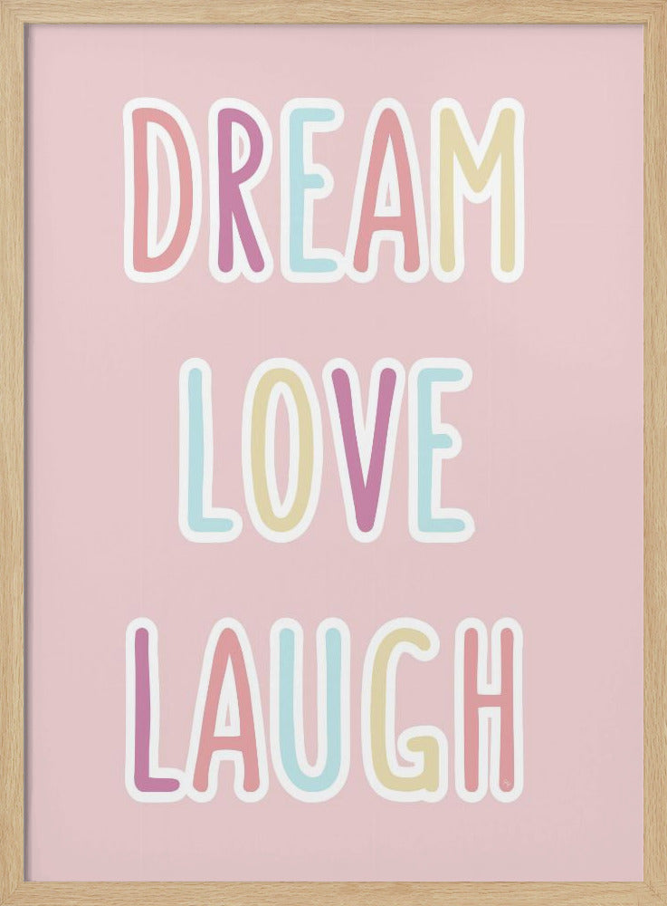Dream Love Laugh | Poster