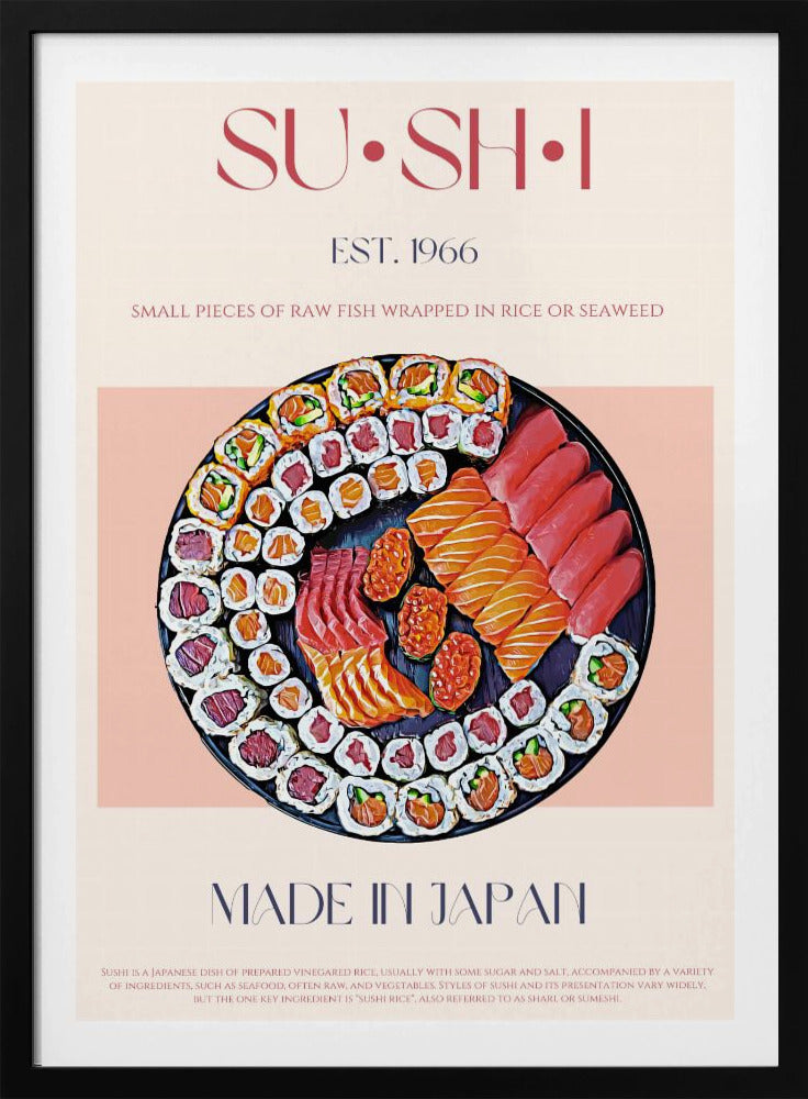 Colorful Sushi Delight | Poster