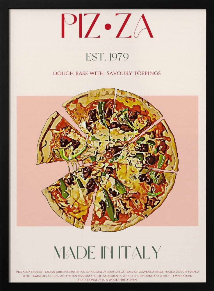 Slice of Italian Pizza | Poster