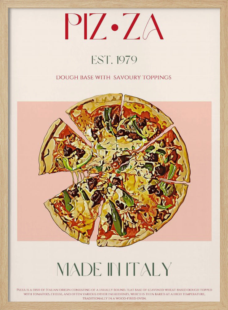 Slice of Italian Pizza | Poster