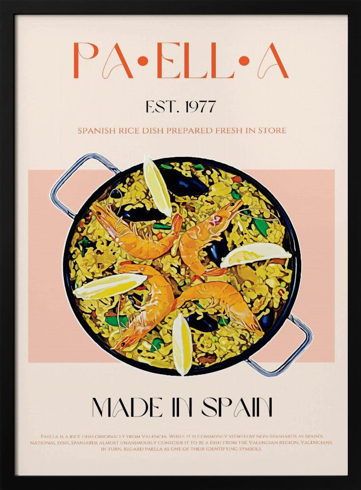 Paella Perfection | Poster
