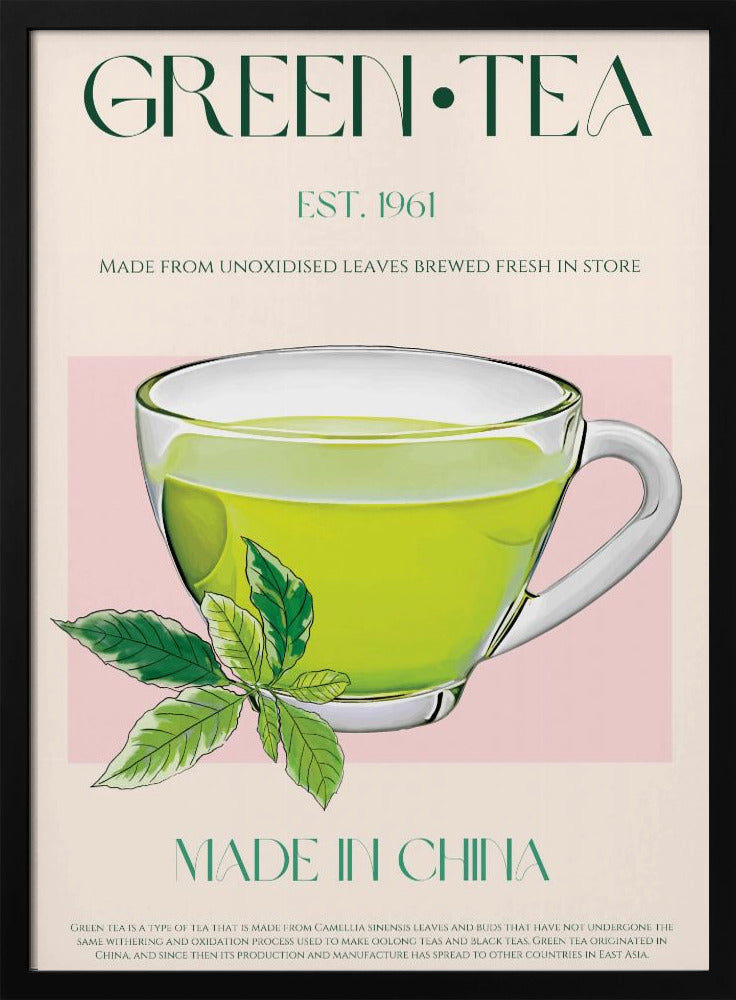 Fresh Green Tea | Poster
