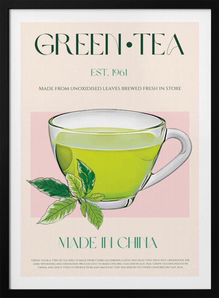 Fresh Green Tea | Poster