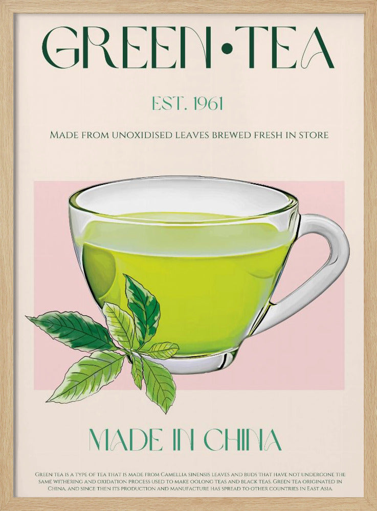 Fresh Green Tea | Poster