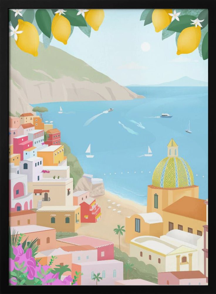 Positano, Italy | Poster