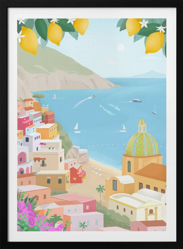 Positano, Italy | Poster
