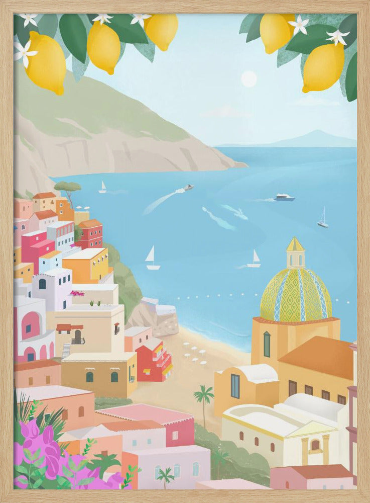 Positano, Italy | Poster