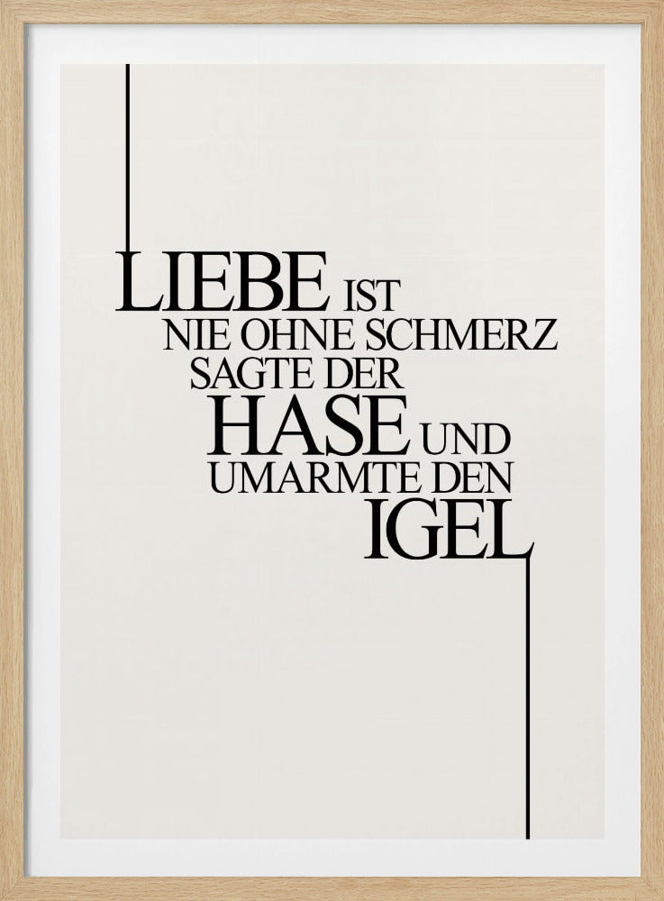 Hase Und Igel | Poster