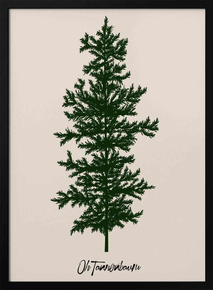 Oh Tannebaum (green) | Poster