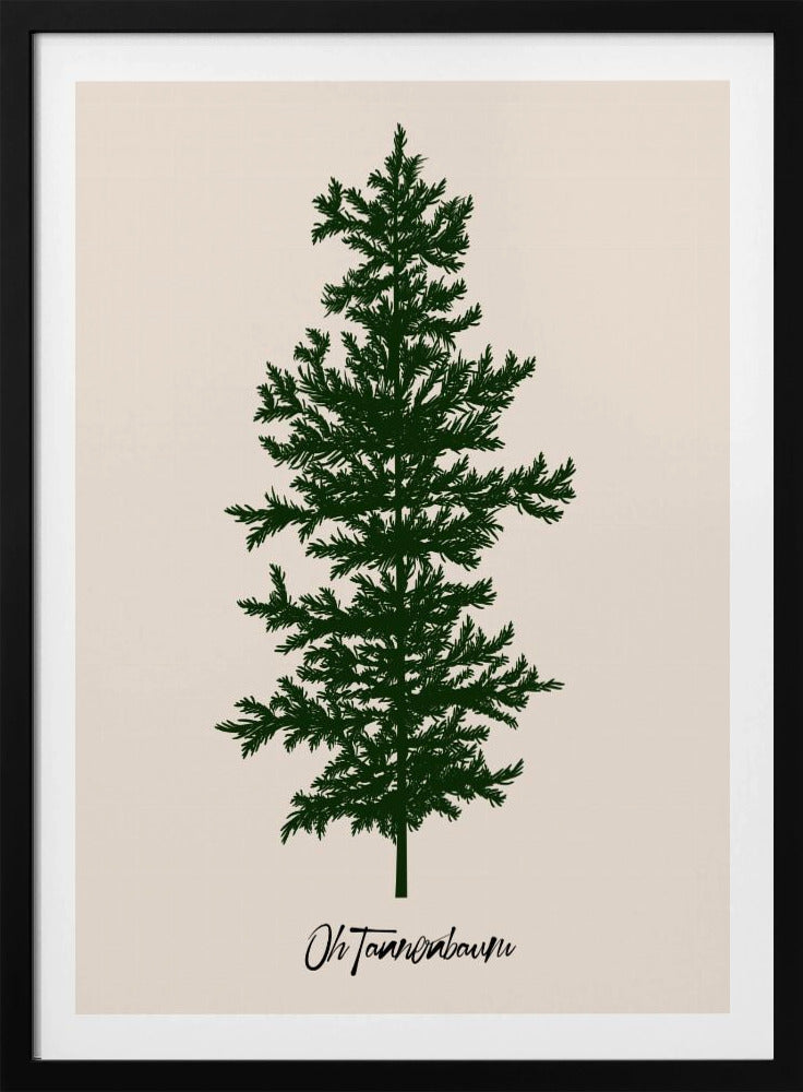 Oh Tannebaum (green) | Poster