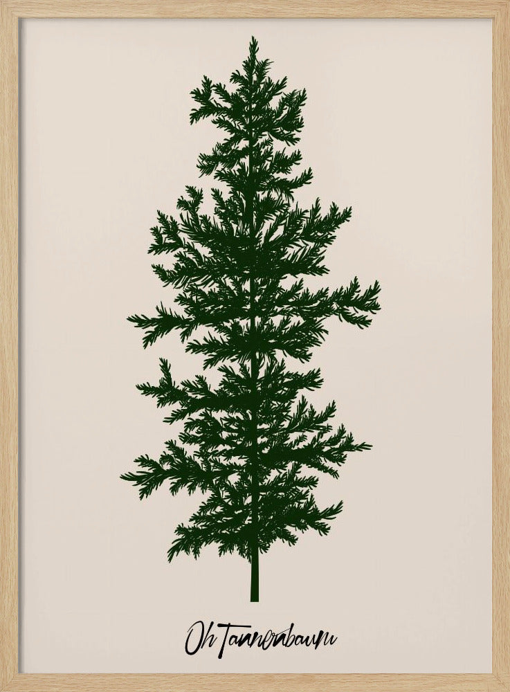 Oh Tannebaum (green) | Poster