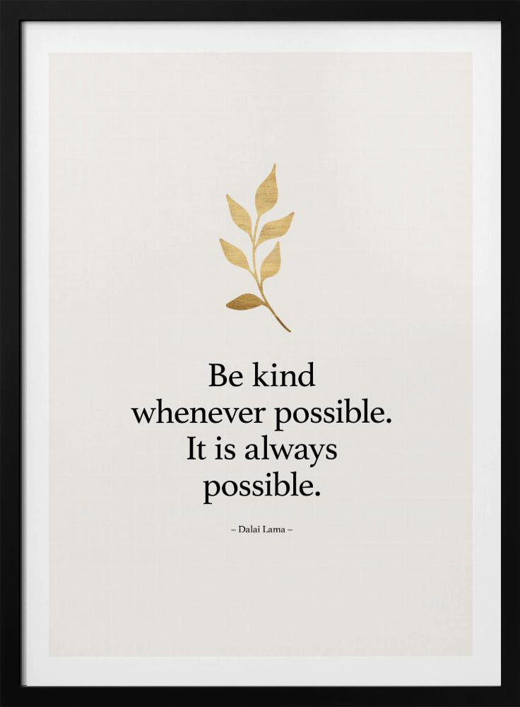 Always Be Kind | Poster