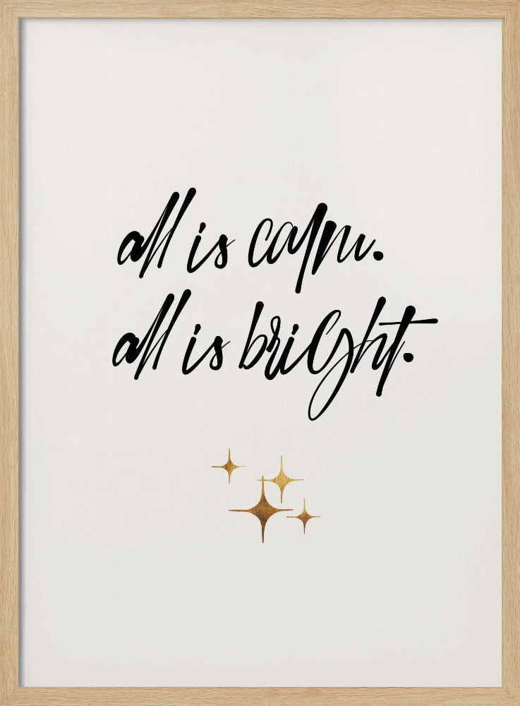 All Is Bright | Poster