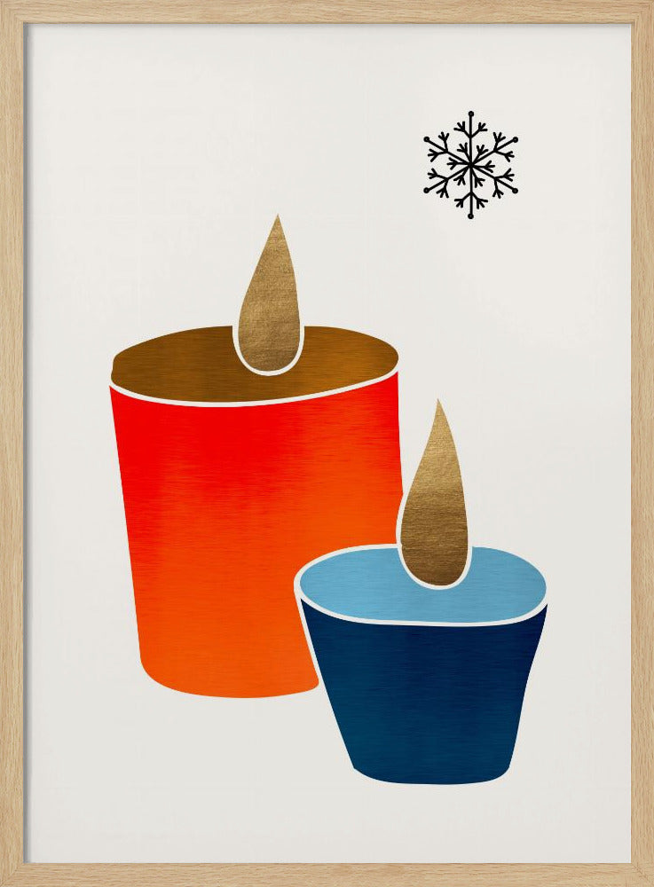 Christmas Candles | Poster