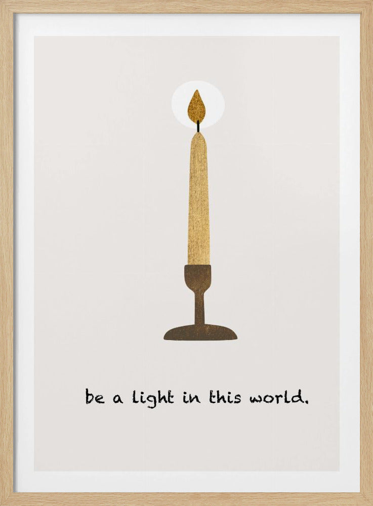 Be a Light | Poster
