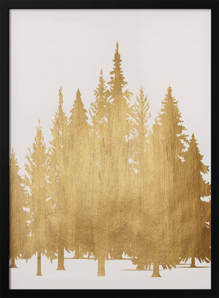 Tannenwald (gold) | Poster