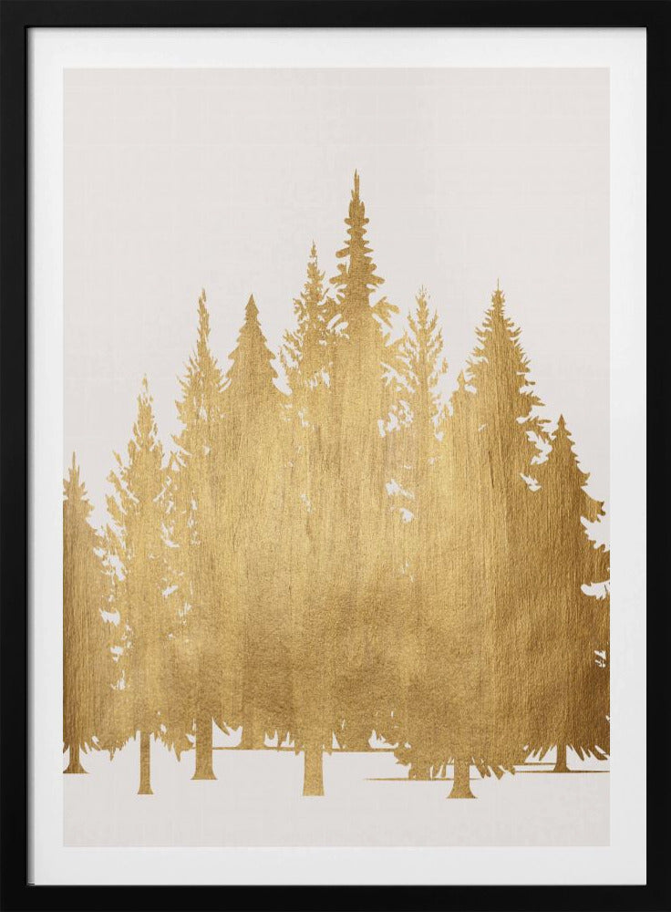 Tannenwald (gold) | Poster
