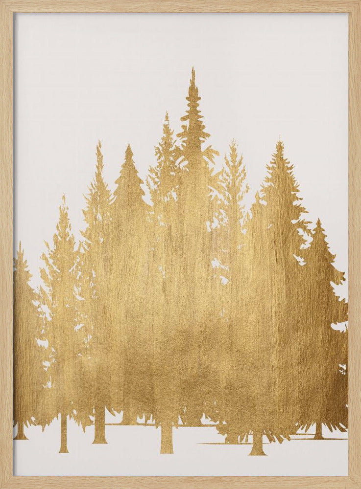 Tannenwald (gold) | Poster