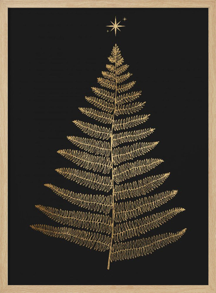 Shining Bright At Christmas Night | Poster