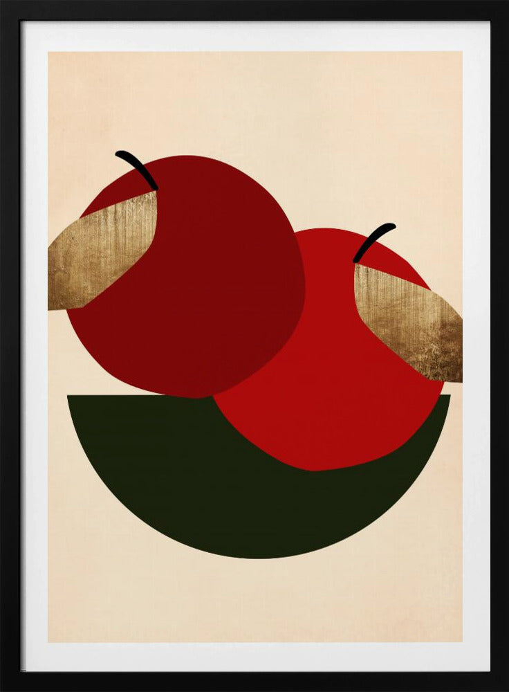 Two Red Apples | Poster
