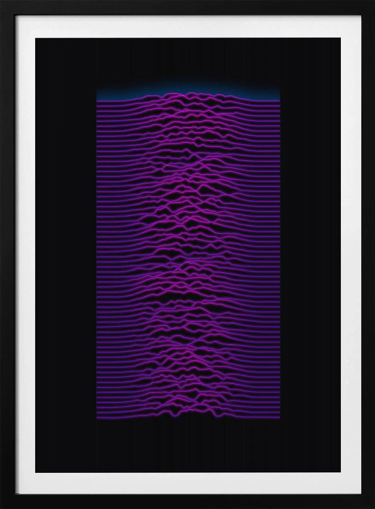 220116 Neon Waveform | Poster