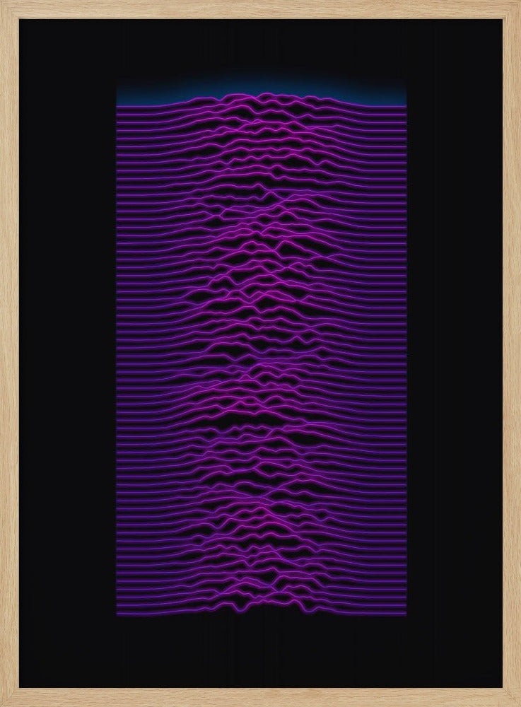 220116 Neon Waveform | Poster