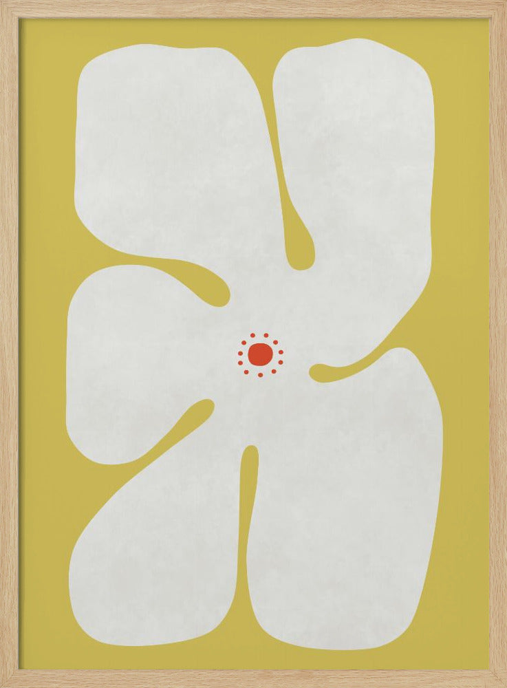 White Poppy Flower | Poster