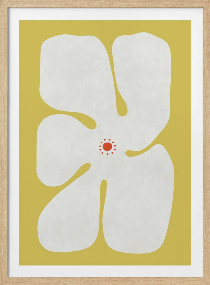 White Poppy Flower | Poster