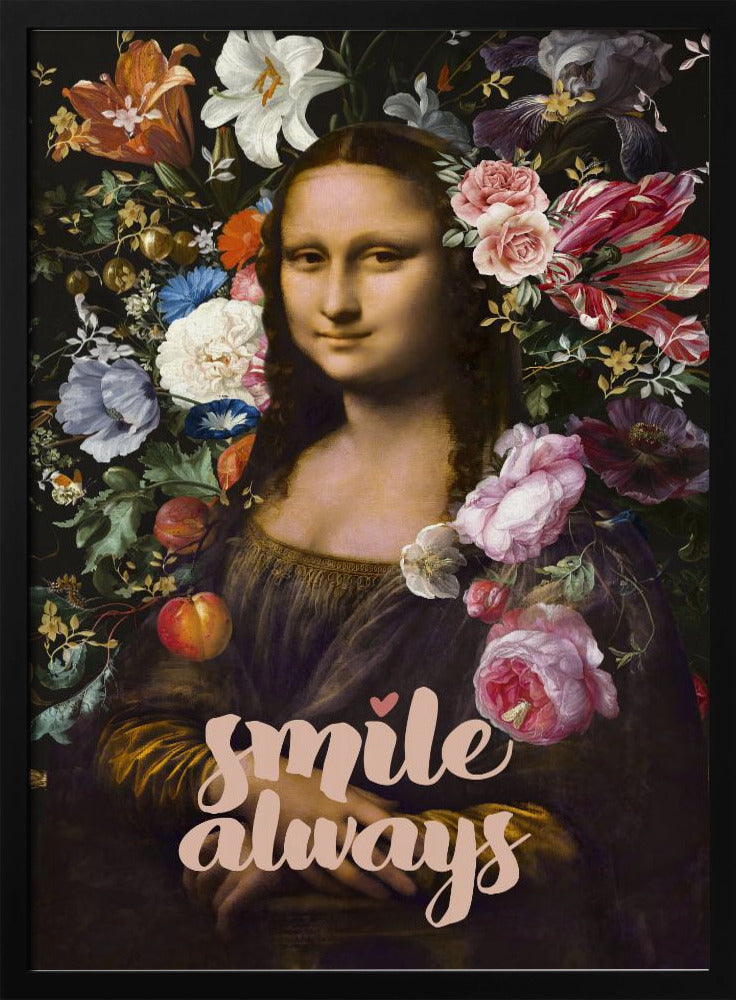 Smile Always, Mona Lisa | Poster