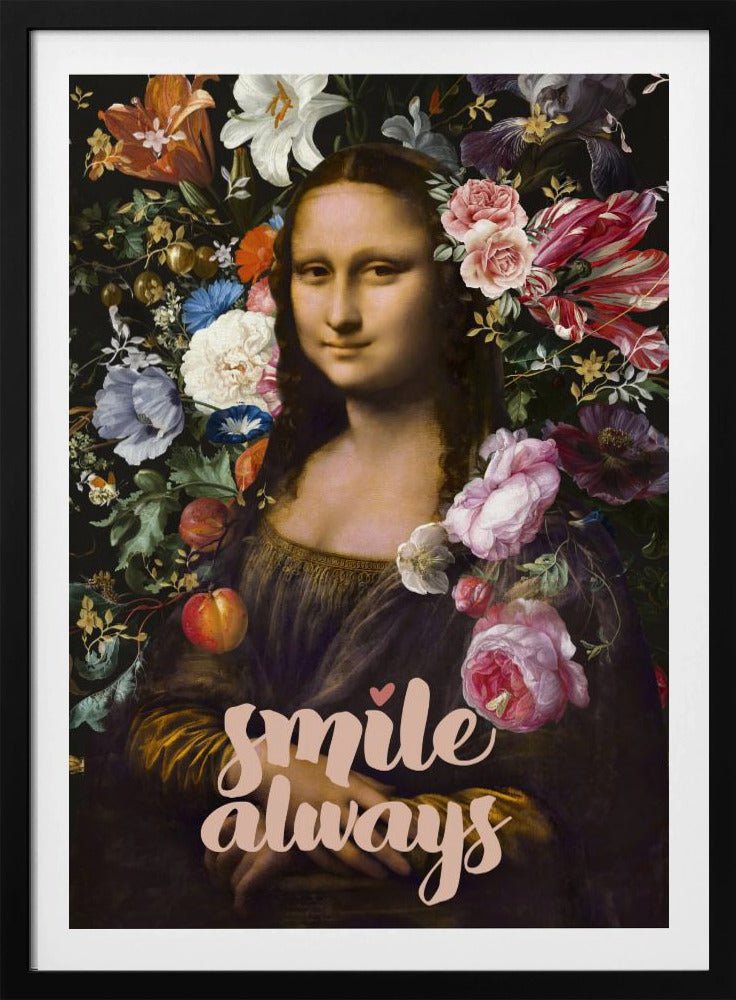 Smile Always, Mona Lisa | Poster