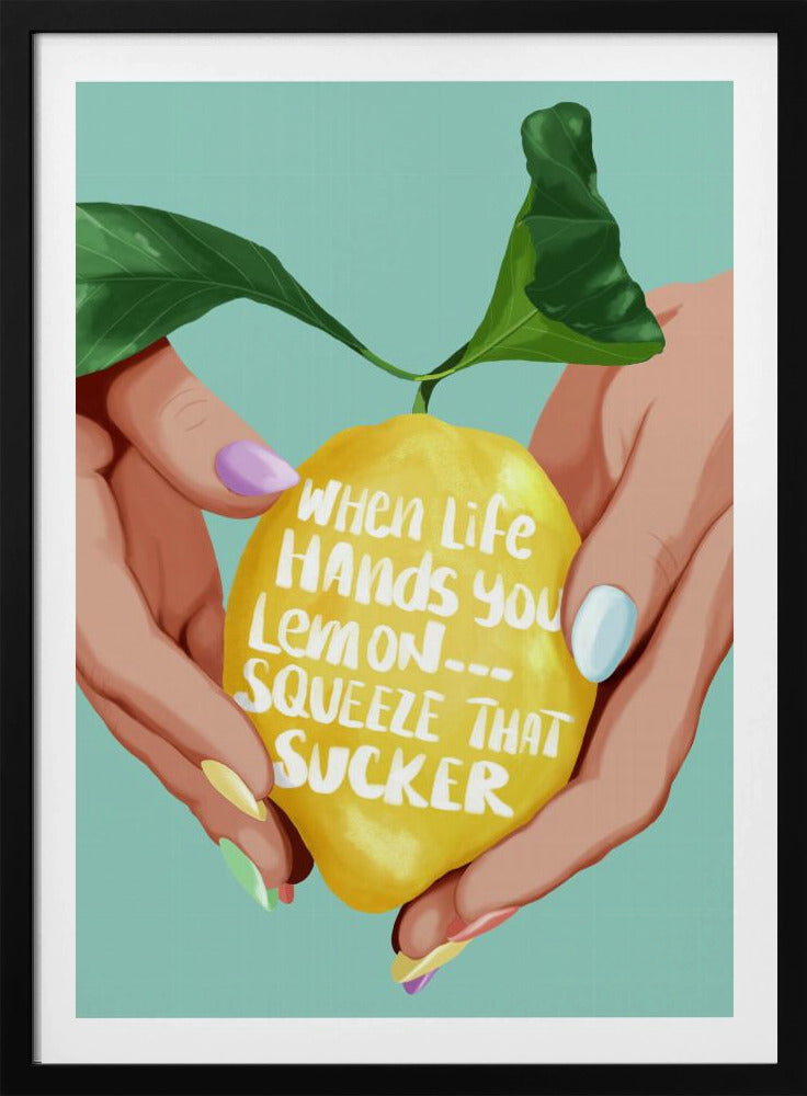 Squeeze That Lemon | Poster