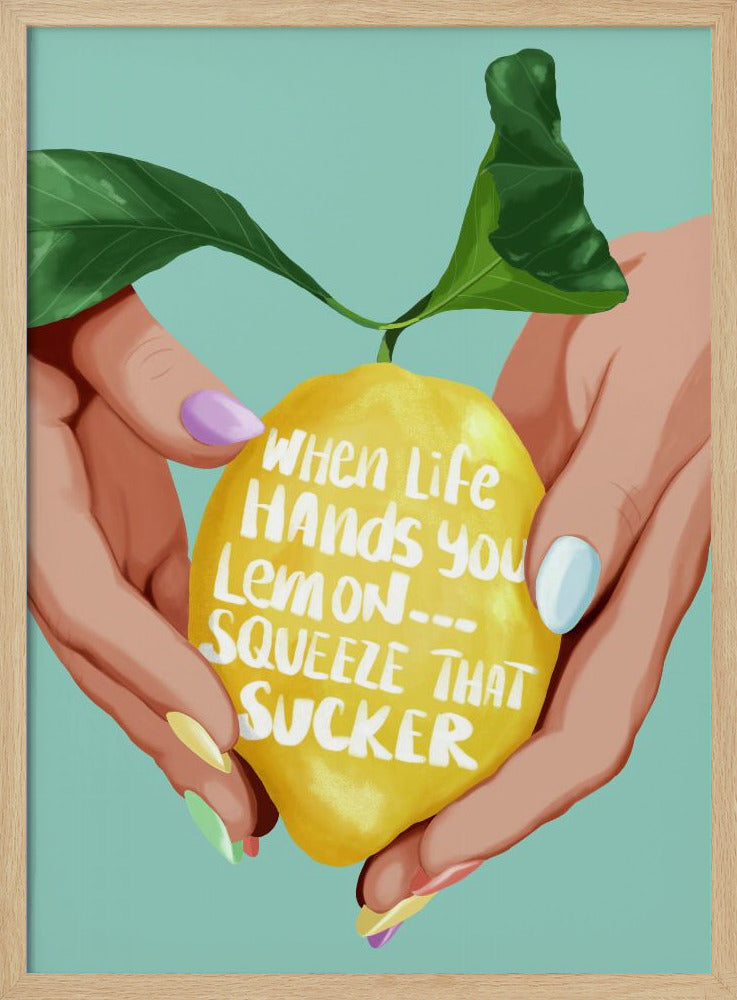 Squeeze That Lemon | Poster