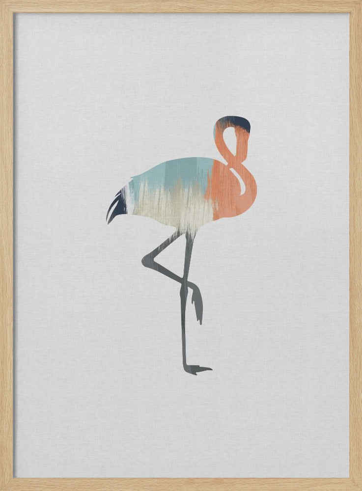 Pastel Flamingo | Poster