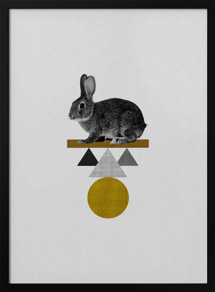 Tribal Rabbit | Poster