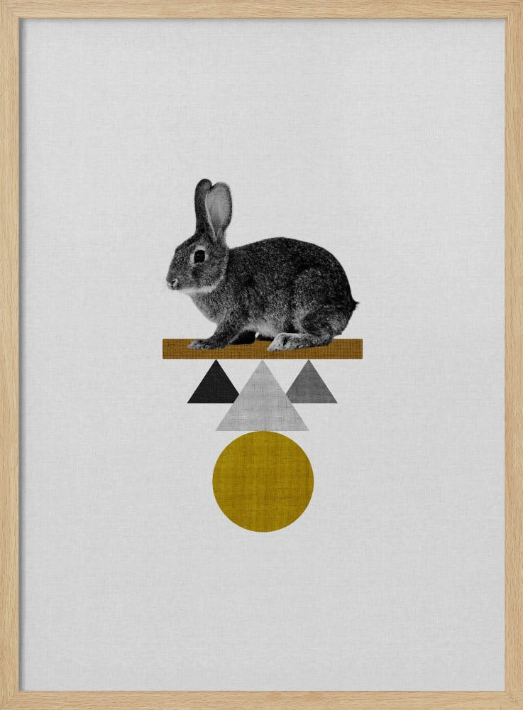 Tribal Rabbit | Poster