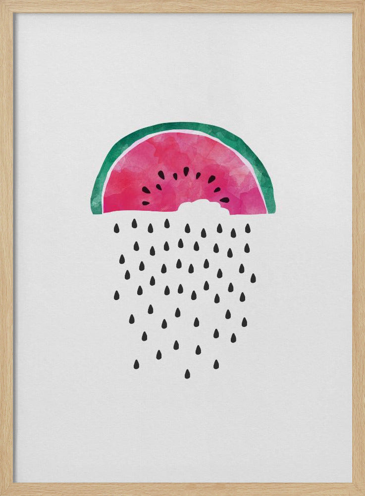 Watermelon Rain | Poster