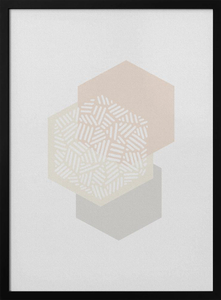 Geometric Mute Colours I | Poster