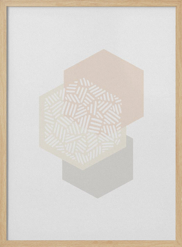 Geometric Mute Colours I | Poster