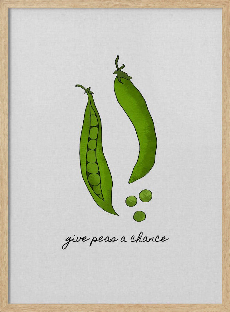 Give Peas a Chance | Poster