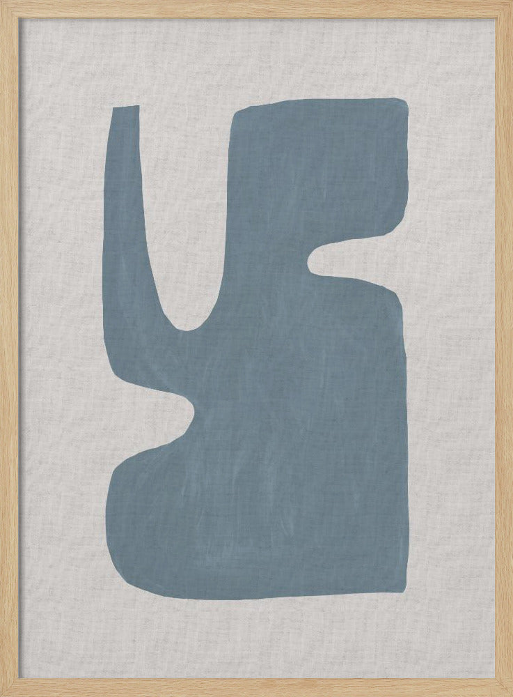 Mid Century Blue I | Poster