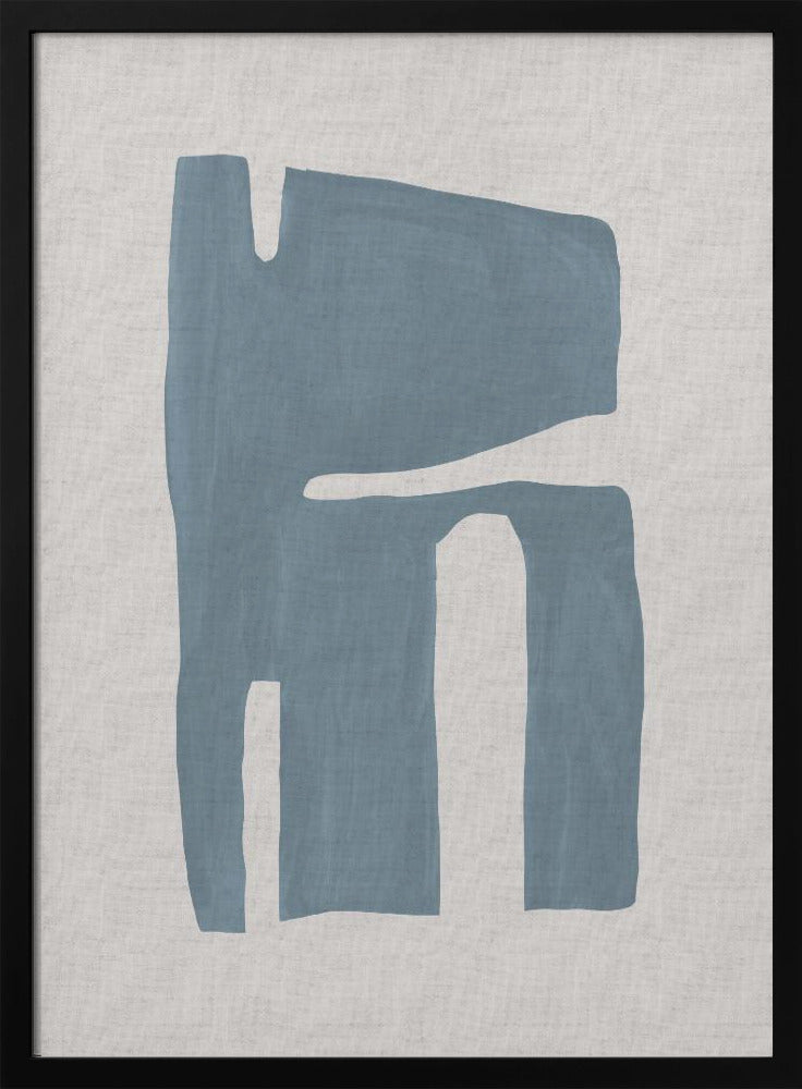 Mid Century Blue II | Poster