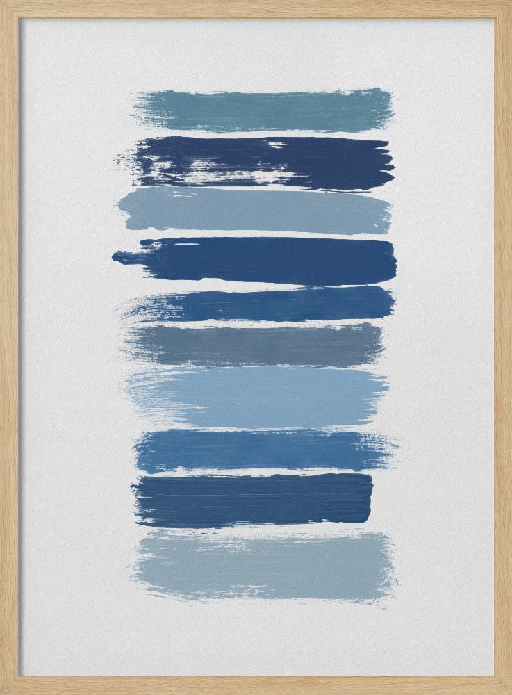 Ombre Blue | Poster