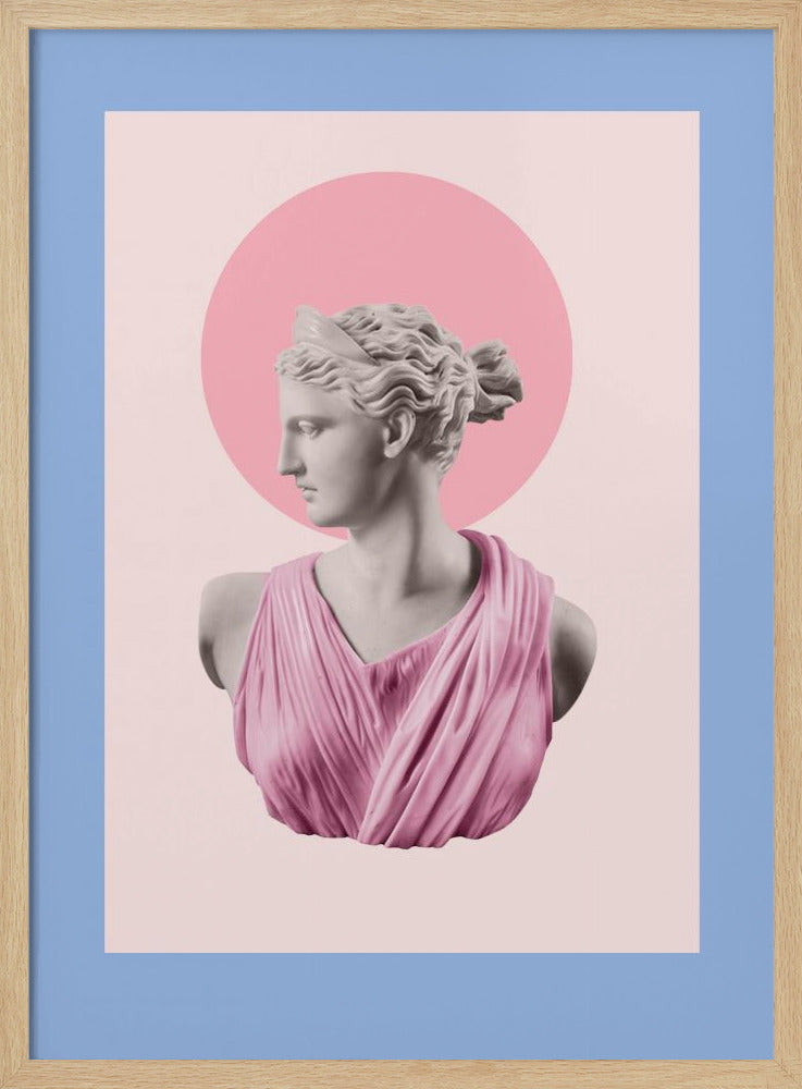 Artemispowderbluepink Ratioiso | Poster