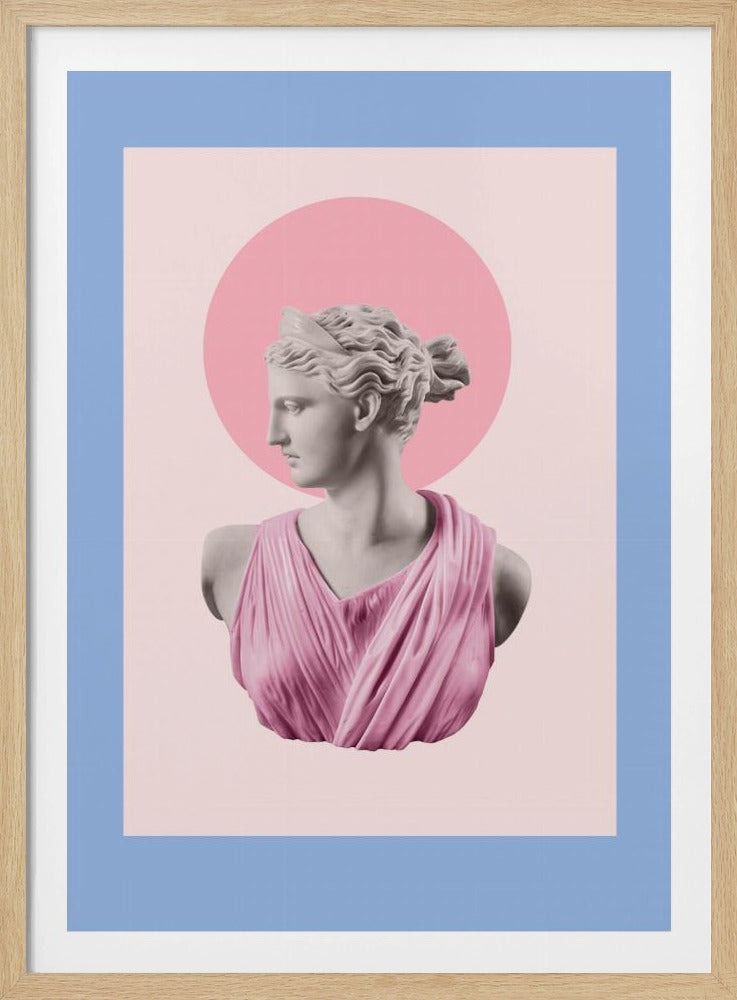 Artemispowderbluepink Ratioiso | Poster