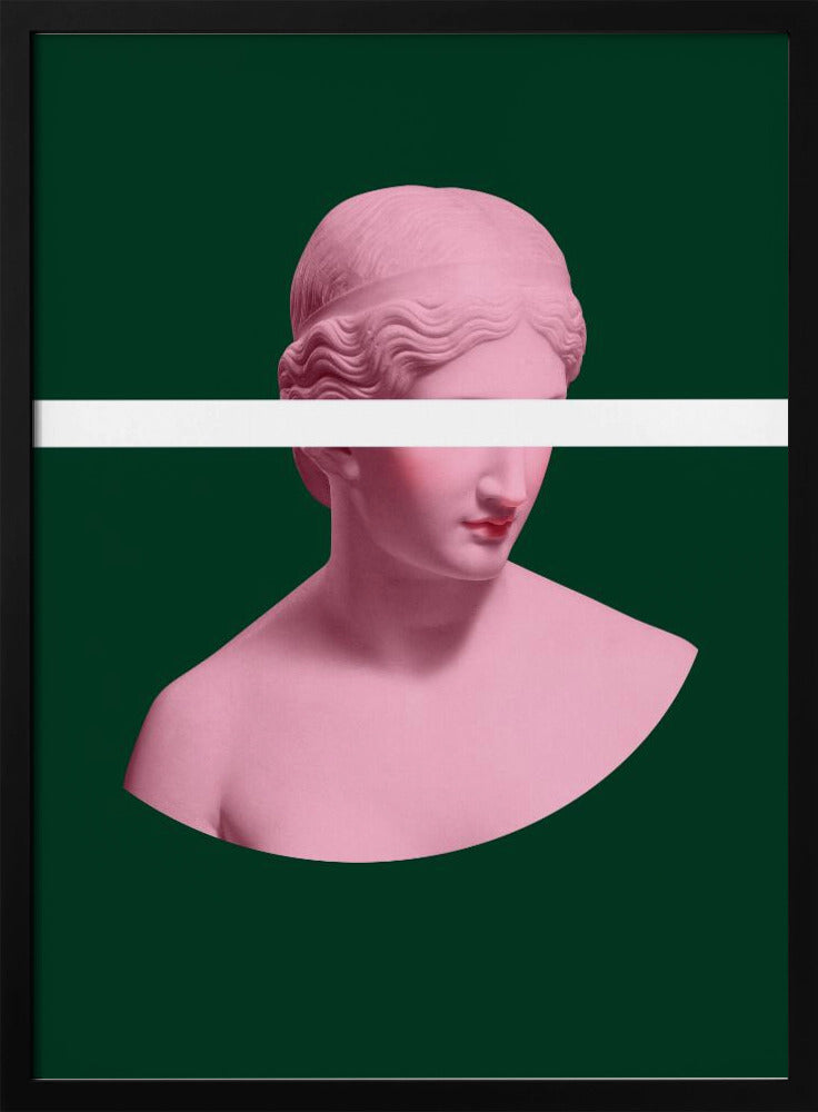 Pink and Green Artemis | Poster