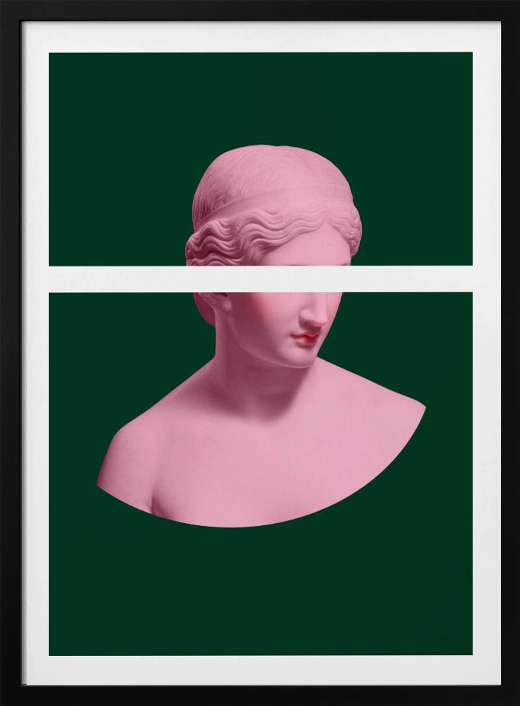 Pink and Green Artemis | Poster