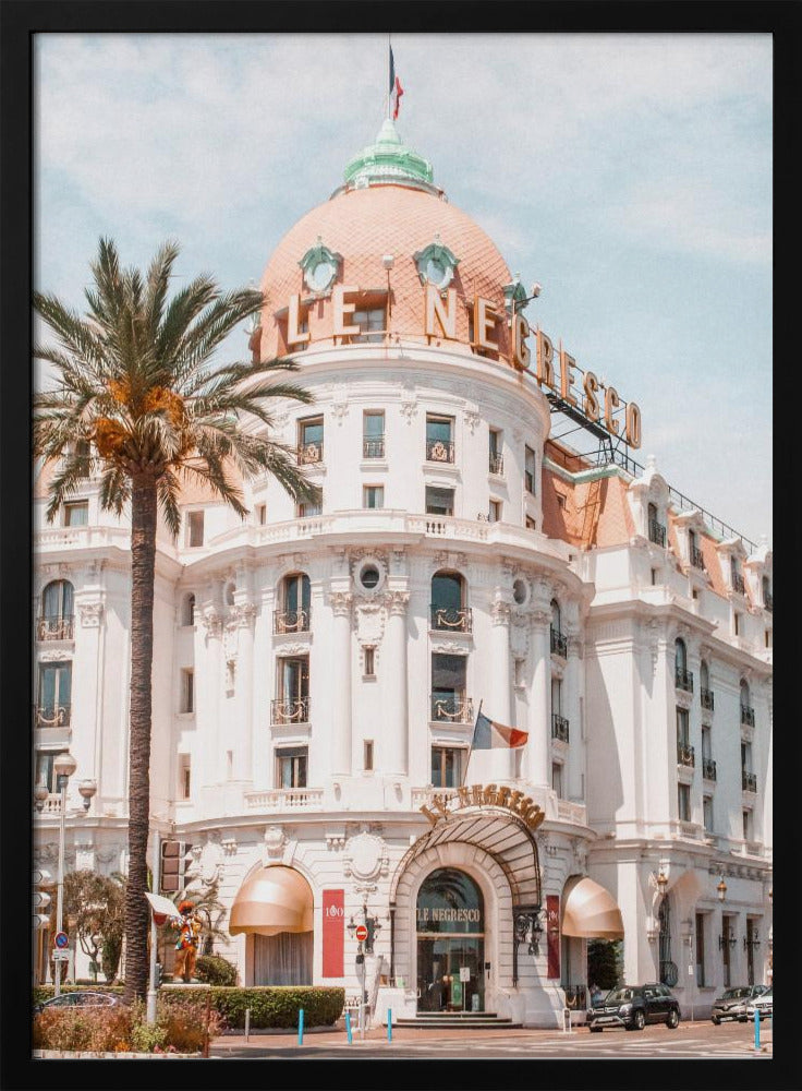 French Riviera Building | Poster